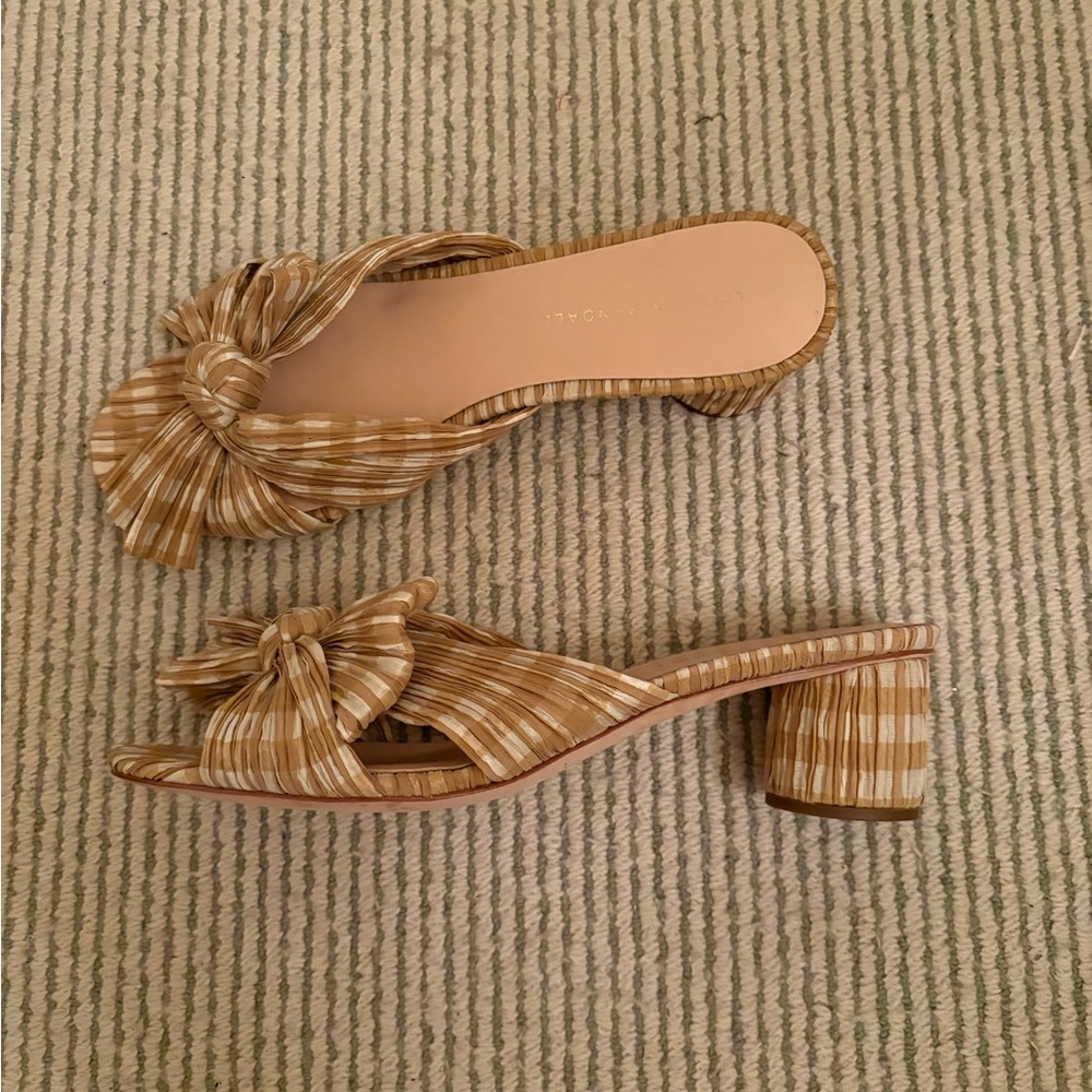 Loeffler Randall Gingham Heels - image 3